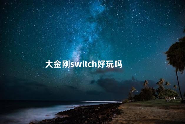 大金刚switch好玩吗