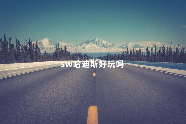 sw哈迪斯好玩吗