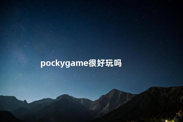 pockygame很好玩吗