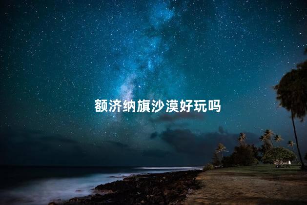 额济纳旗沙漠好玩吗