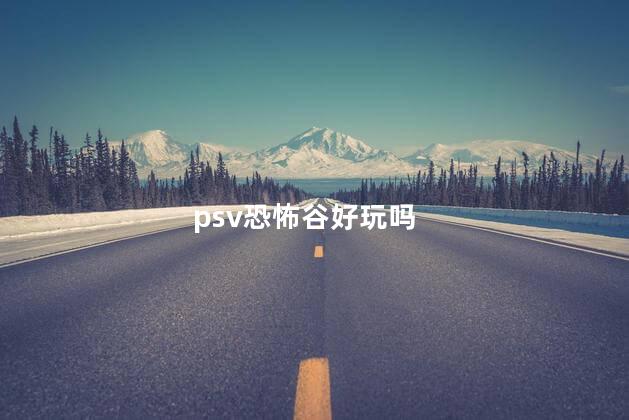 psv恐怖谷好玩吗