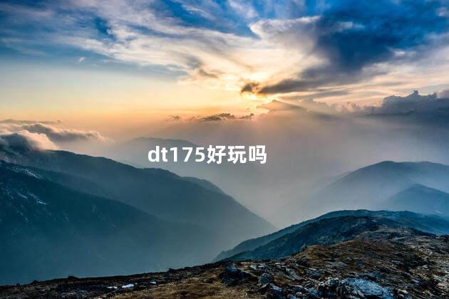 dt175好玩吗