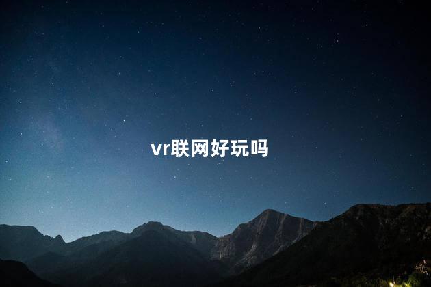 vr联网好玩吗